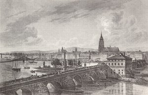 Frankfurt am Main door Pierre Joseph Redouté